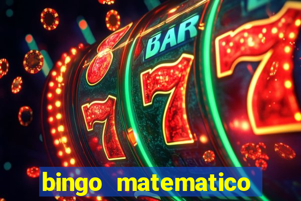 bingo matematico para ensino medio